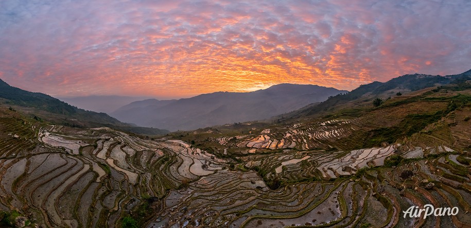 Rice Terraces, Yunnan province, China