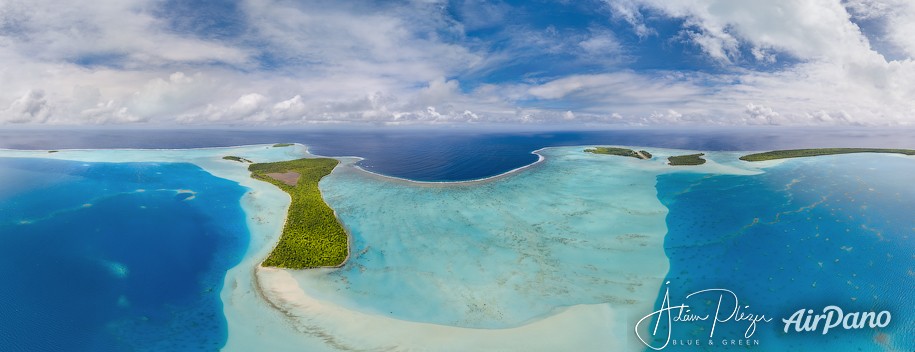 Marlon Brando's Tetiaroa atoll. French Polynesia