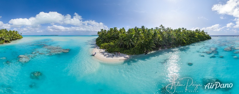 Marlon Brando's Tetiaroa atoll. French Polynesia