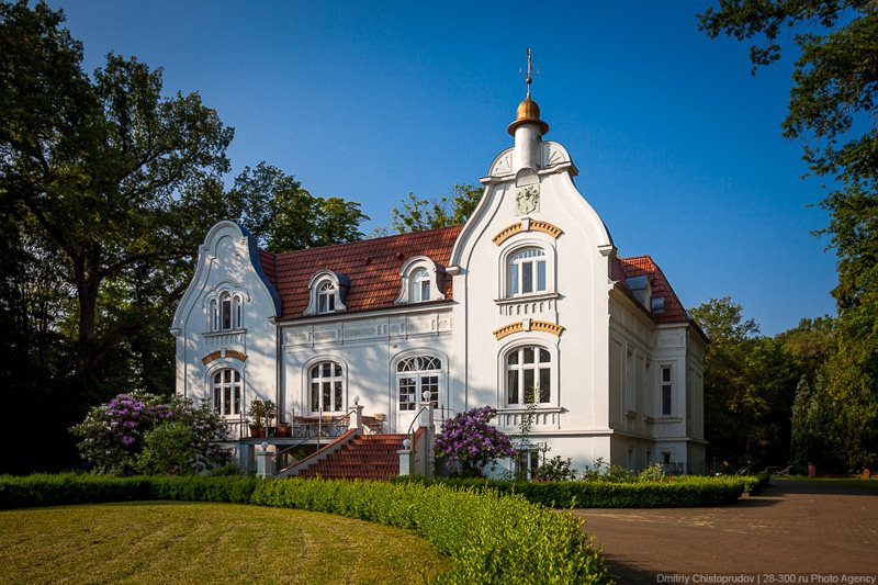 Mansion near the town Boizenburg