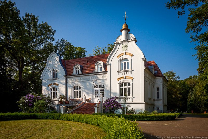 Mansion near the town Boizenburg
