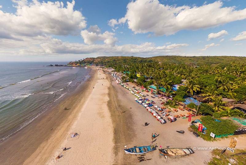 Harmal Beach. North Goa, India