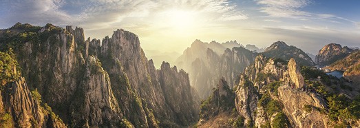 Huangshan mountains, China