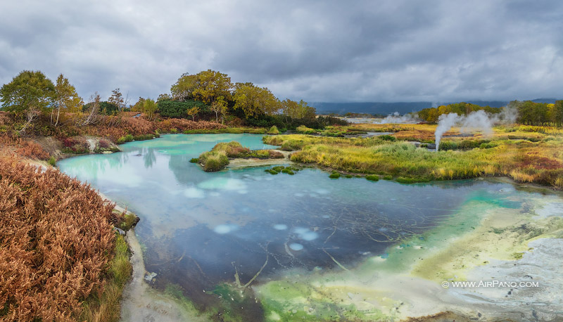 Uzon caldera, Kamchatka, Russia