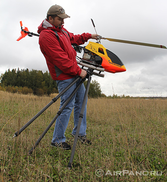 RC helicopter model || AirPano.ru