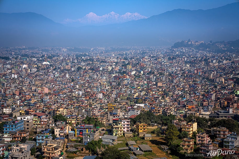 Langtang view from Kathmandu