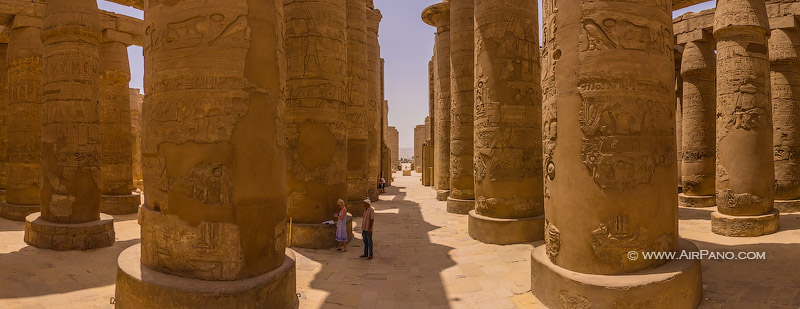 Hypostyle hall of Karnak Temple Complex