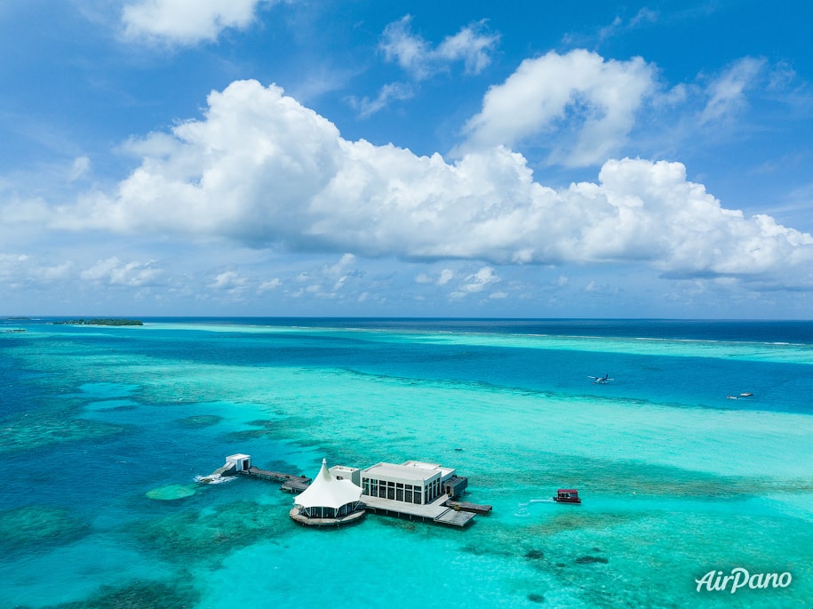Maldives blue waters