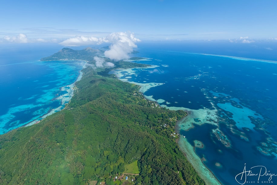 Over the Mangareva Island