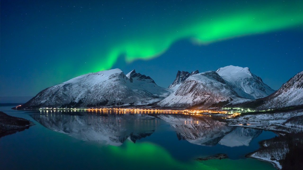 kun modtagende ejer Northern lights in Norway