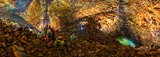 Inside the Thrihnukagigur volcano, Iceland