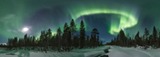 Northern lights on the Kola Peninsula