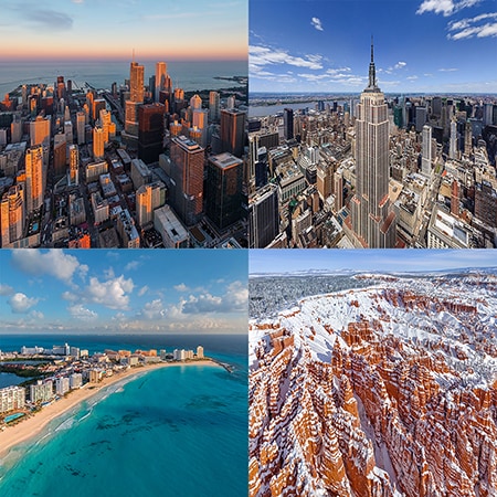 Around the World with AirPano. Part II. North America