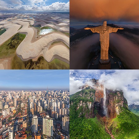 Around the World with AirPano. Part I. South America