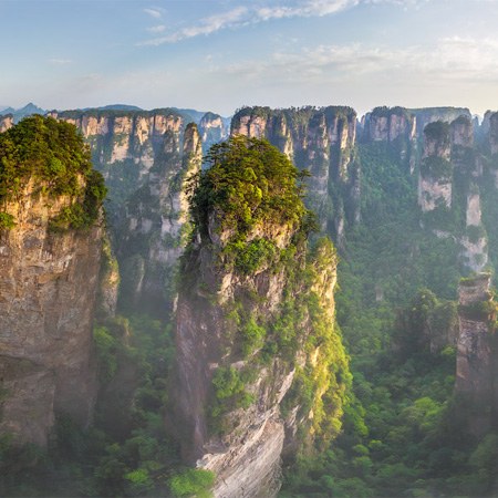 Zhangjiajie National Forest Park (Avatar Mountain), China. 2013