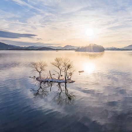 Lake Hibara, Japan