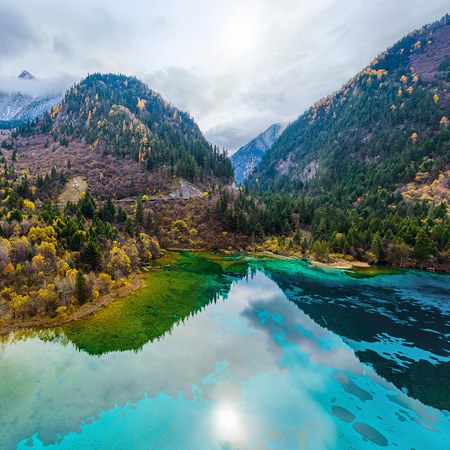 National Park Jiuzhaigou, China