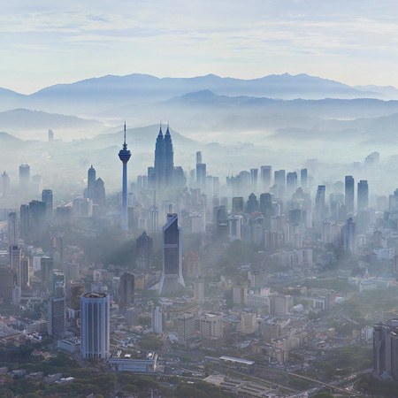 Kuala Lumpur, Malaysia. The Petronas tower