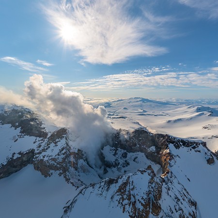 Mutnovsky volcano, Kamchatka, Russia