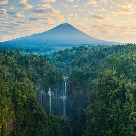Tumpak Sewu Waterfall, Indonesia