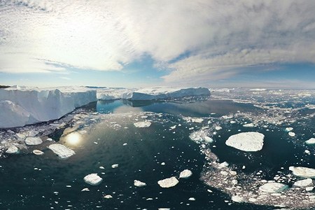 Icebergs of Greenland. Part V