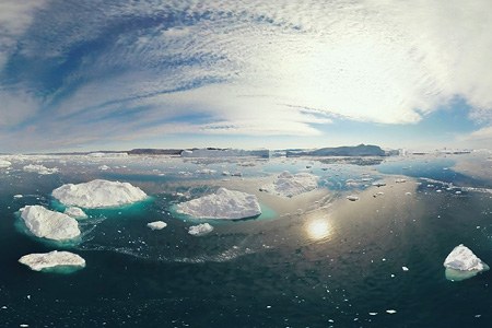 Icebergs of Greenland. Part VI