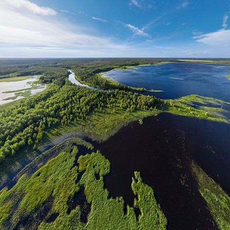 Vodlozero National Park, Republic of Karelia, Russia
