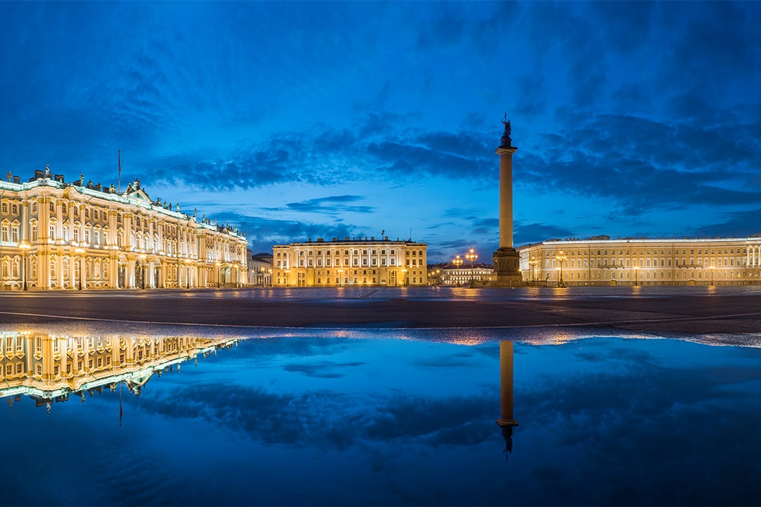 Virtual travel to Saint Petersburg, Russia