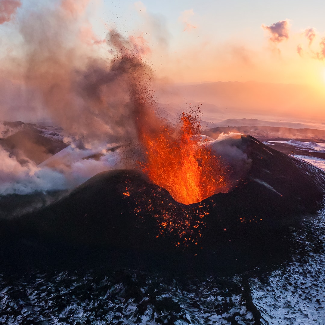 Plosky Tolbachik Volcano Eruption, Kamchatka. 360 video virtual tour Plosky Tolbachik Volcano Eruption, Kamchatka. 360 video virtual tour