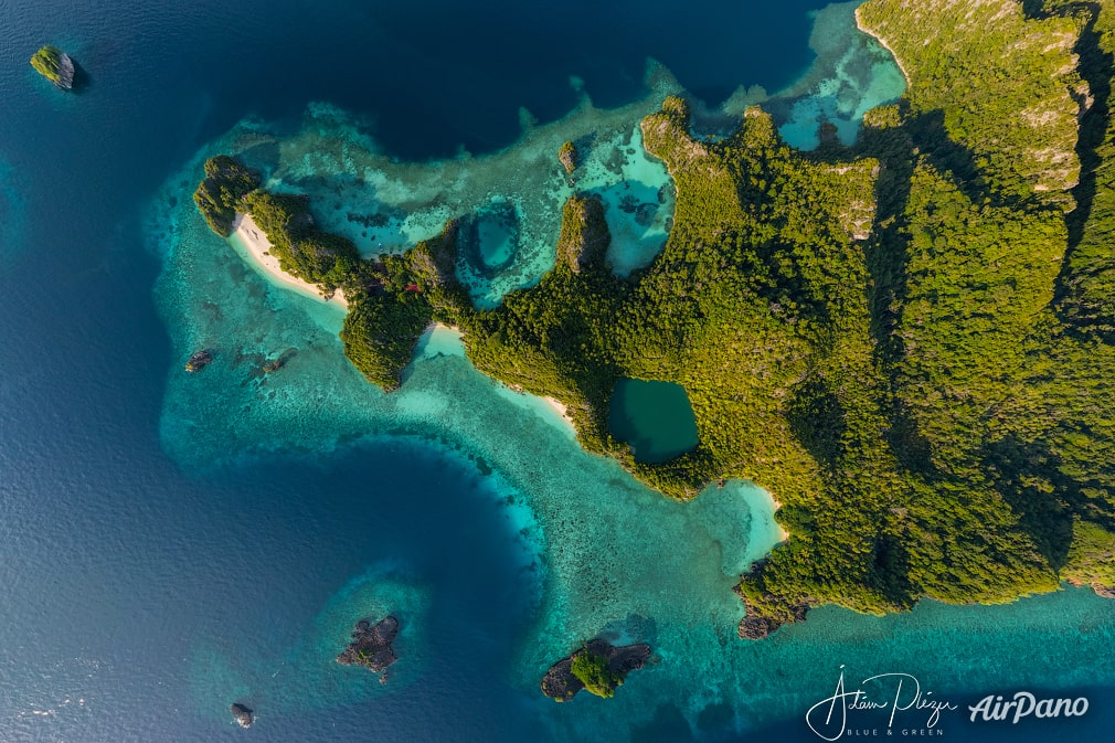 Misool island from above