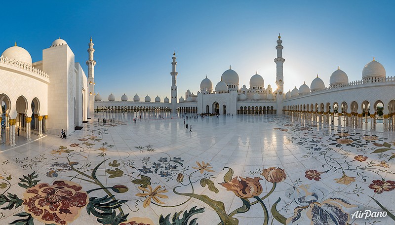 Sheikh Zayed Grand Mosque. Abu Dhabi, UAE. Islam