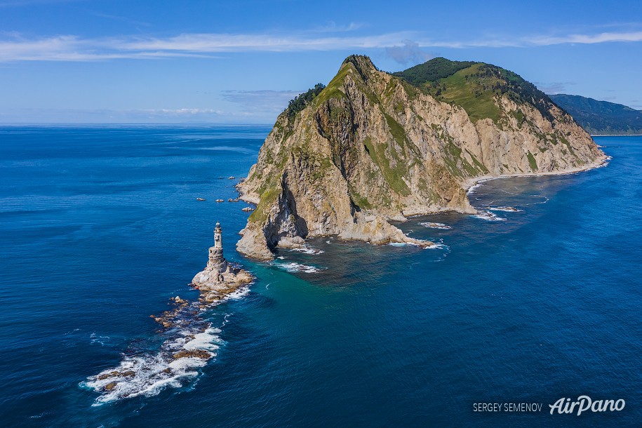 Aniva Lighthouse. Sakhalin Island, Russia