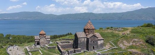 Sevan Lake, Sevanavank Monastery, Armenia