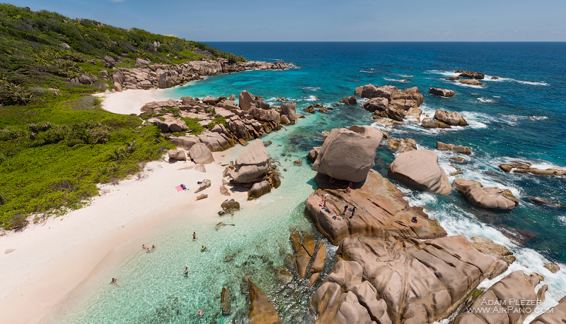 Anse Marron Beach, La Digue. Seychelles