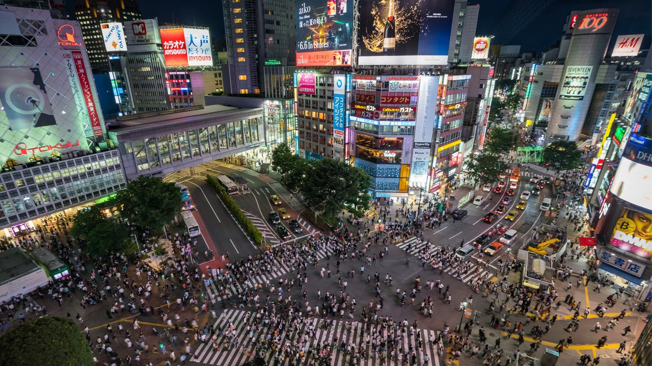 Shibuya Crossing. Tokyo, Japan
