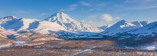 Snow Valley. Freeride in Kamchatka, Russia