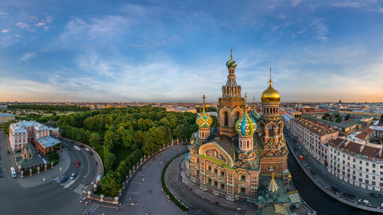 Church Of The Savior On Blood Saint Petersburg Russia