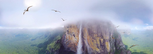 Angel Falls millions of years ago