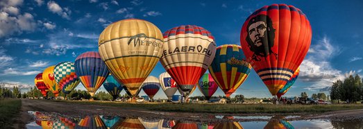 The Golden Ring of Russia Air Balloon festival