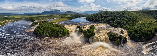 Canaima Lagoon, Venezuela. Part I. Ucaima Waterfall