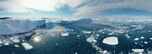 Icebergs of Greenland. Part V
