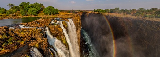 Victoria Falls. The Biggest Waterfall of Africa