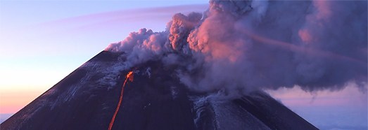 Volcano Klyuchevskaya Sopka, Kamchatka, Russia, 2015