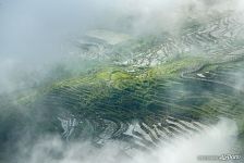 Clouds above Rice Terraces