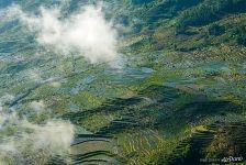 Clouds above Rice Terraces