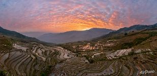 Samaba Terraces at sunset