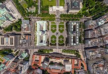 Above the Maria Theresien-Platz Above the Maria Theresien-Platz