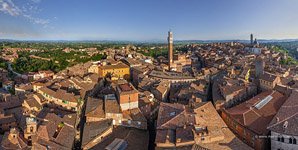 Bird's-eye view of Siena #6