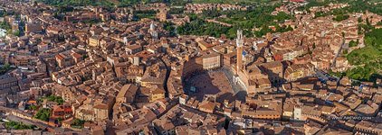 Bird's-eye view of Siena #13