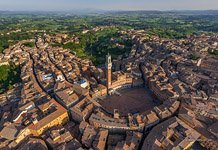 Bird's-eye view of Siena #11